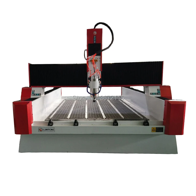 Лидер продаж LINTCNC дерево камень гравировальный станок с 5.5kw шпиндель водяного