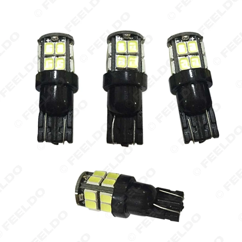 FEELDO 2 шт. 7 цветов 194 168 T10 2835 Chip 20SMD Dual Elec Board Клин Автомобильные светодиодные