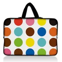

Free Shipping 17" 17.3" Colorful spot Laptop Soft Sleeve Bag Case+Hide Handle For HP Pavilion dv7