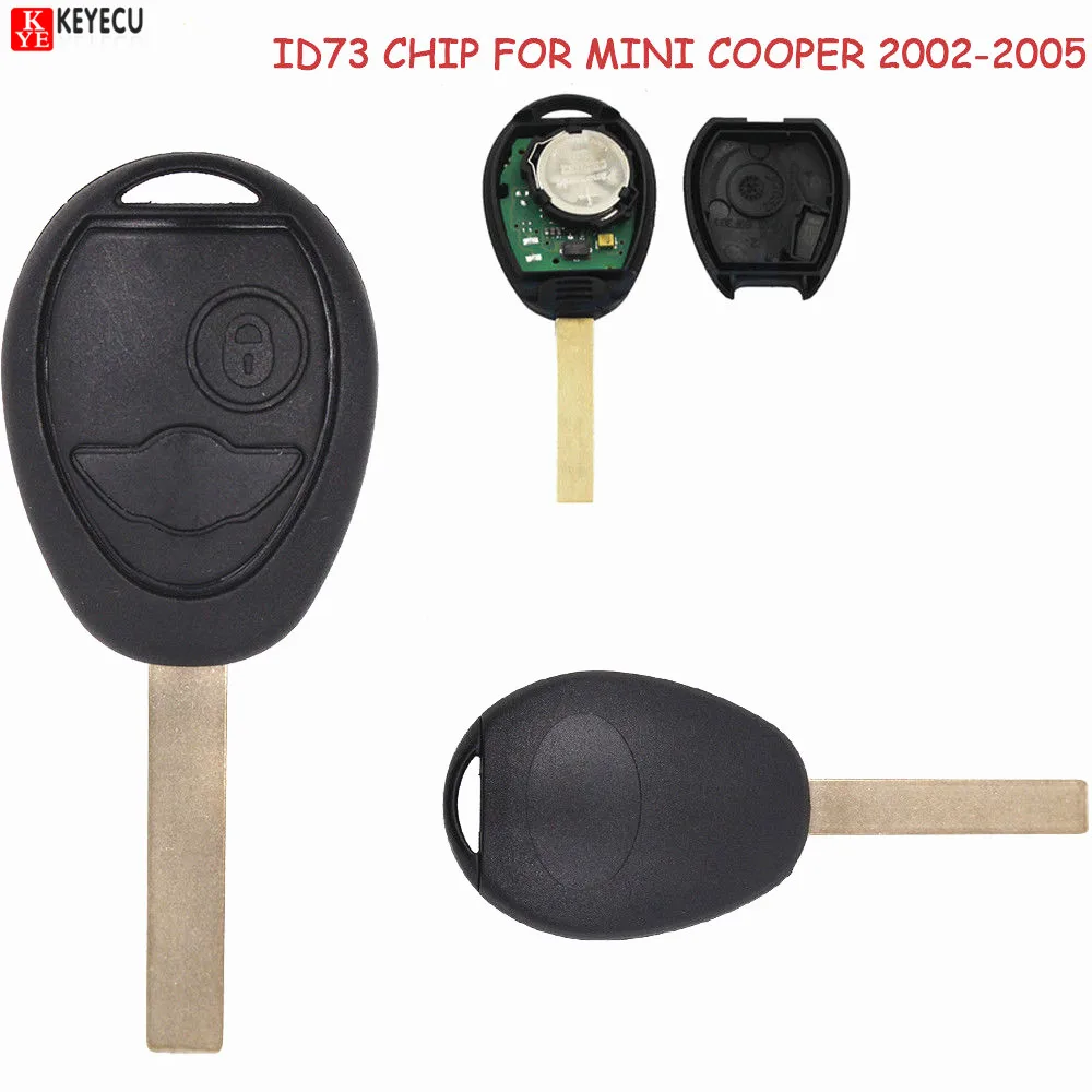 How To Open A Mini Cooper Key : beler Car Remote Silicone Key FOB Cover