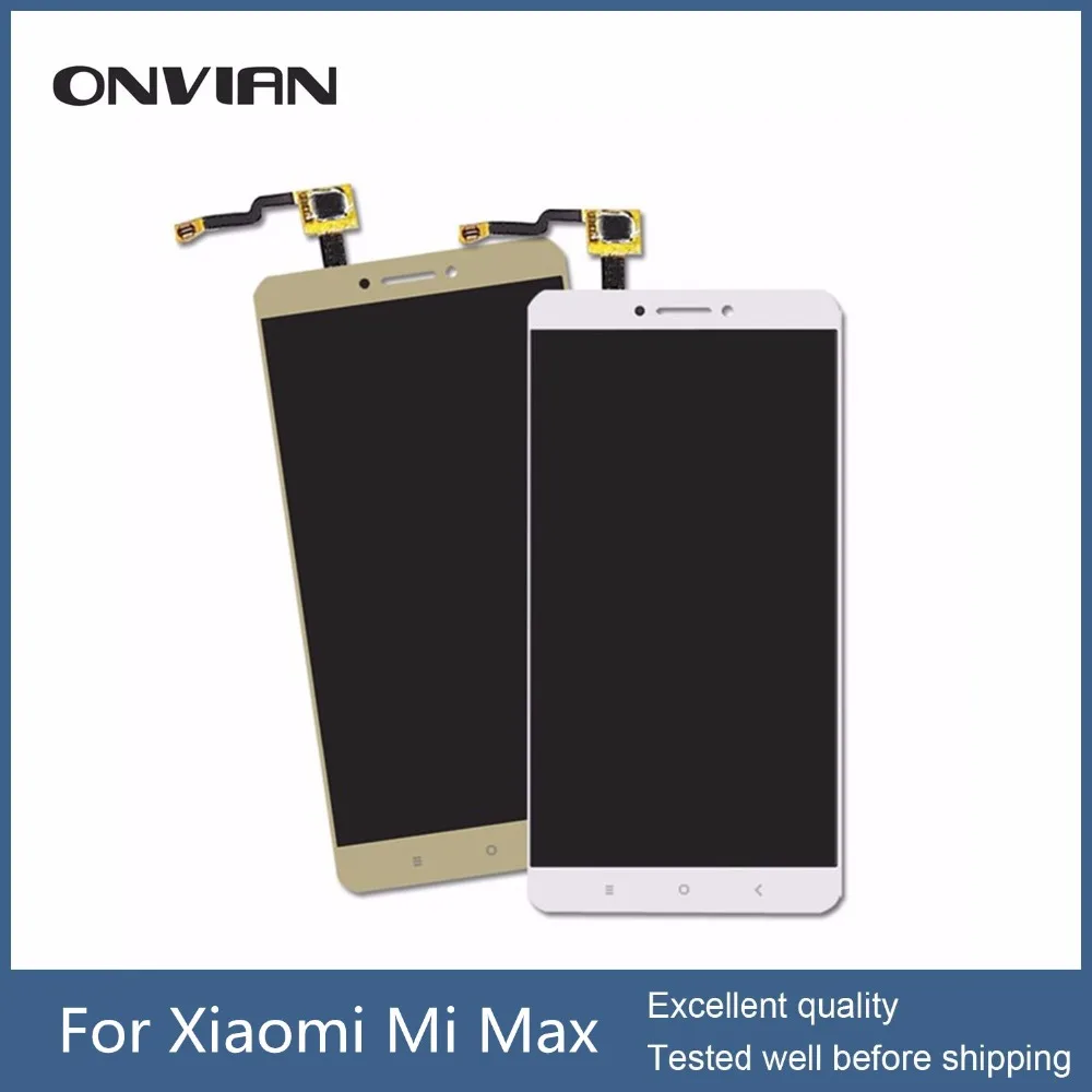 

High Quality New Repair Parts For Xiaomi Mi Max LCD Display + Touch Screen Digitizer Replacement Cell phone Assembly