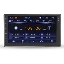 7 inch universal Android Car DVD player Capacitive touch screen Navigation dvd newest fast shipping Steering Wheel Control USB