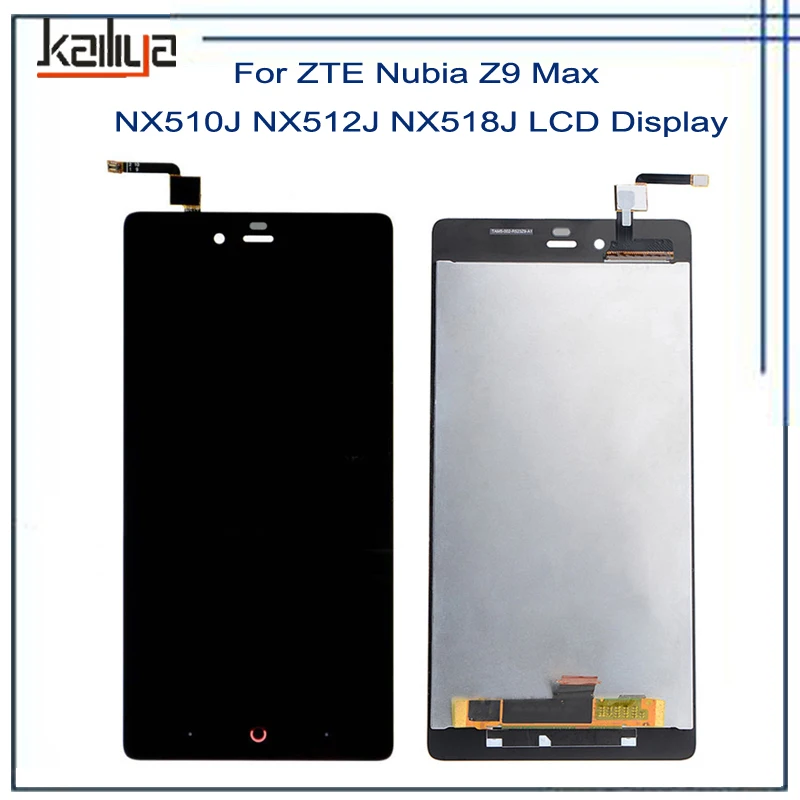 Для zte Nubia Z9 Max NX510J NX512J NX518J ЖК дисплей + 5 дюймов черный кодирующий преобразователь