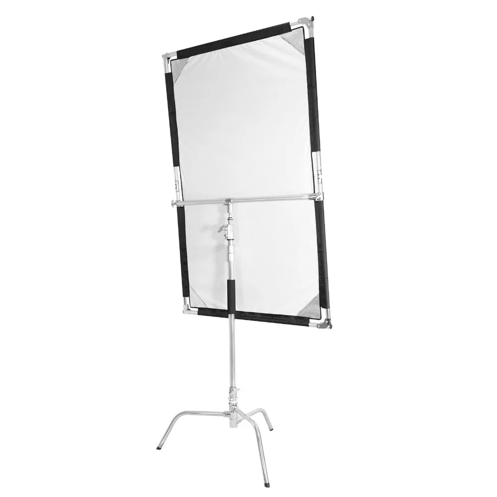 

Meking 1.6x1M Video Studio Collapsible Stainless Flag Panel Reflector Diffuser