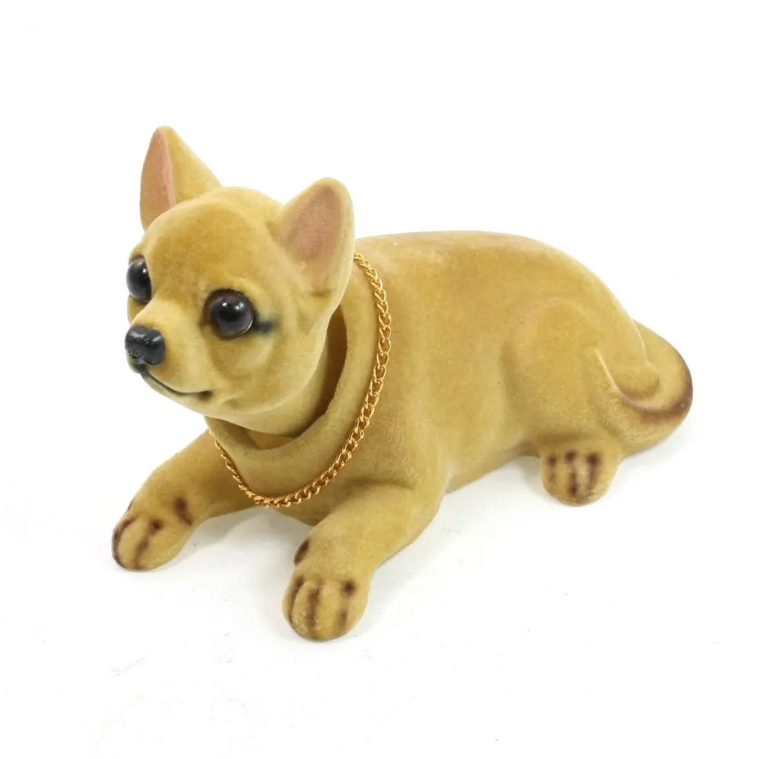 Golden Retriever Cute Resin Bobbing Head Dog Car Dashboard Decor Kids Toys