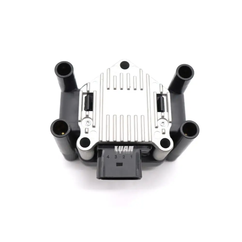 XUAN комплект катушки зажигания для V-W Je-tta Beetle Golf Audi A4 A3 A2 Skoda Seat передний 032905106B 032905106D 032905106E 032905106