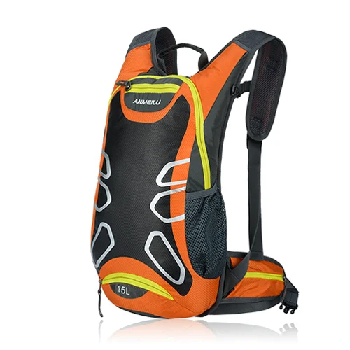 Бренд ANMEILU, рюкзаки для активного отдыха на велосипеде, походные рюкзаки, водонепроницаемые, для горного велосипеда, сумки для воды, альпинизма, велоспорта, рюкзак, дождевик - Цвет: Orange