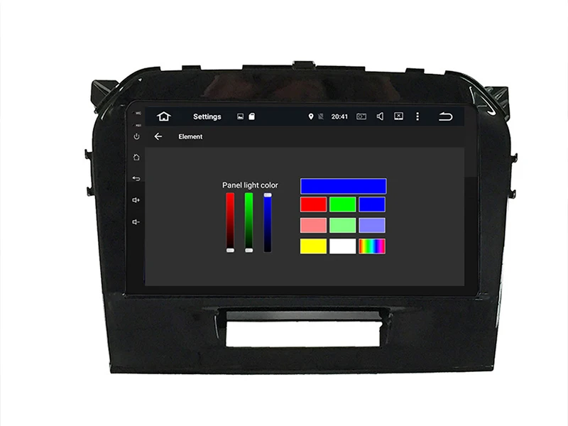 Top Aoluoya 9" IPS 2G RAM 2 din Android 7.1 CAR DVD Player For SUZUKI Vitara 2015 2016 car Radio GPS Navigation multimedia WIFI DAB 4