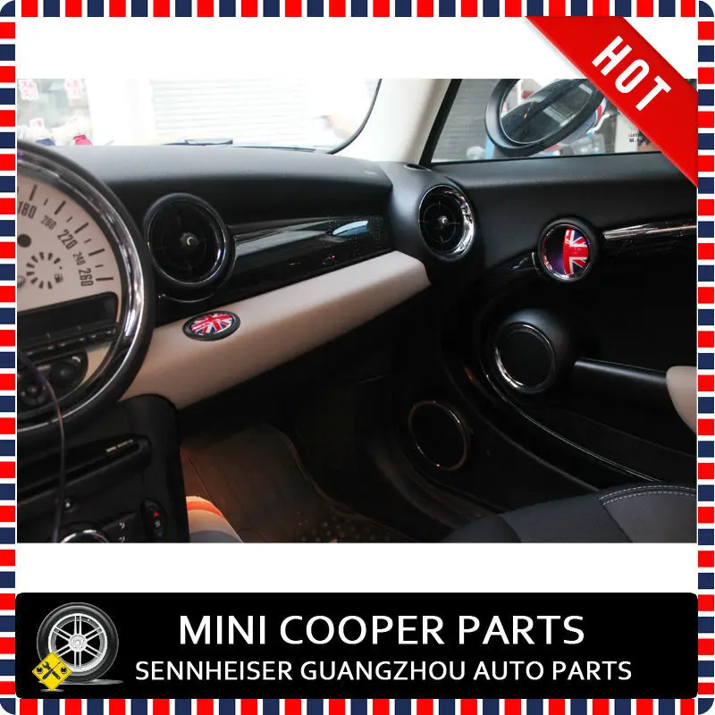 Union Jack Door Knob and glove box cover For R56