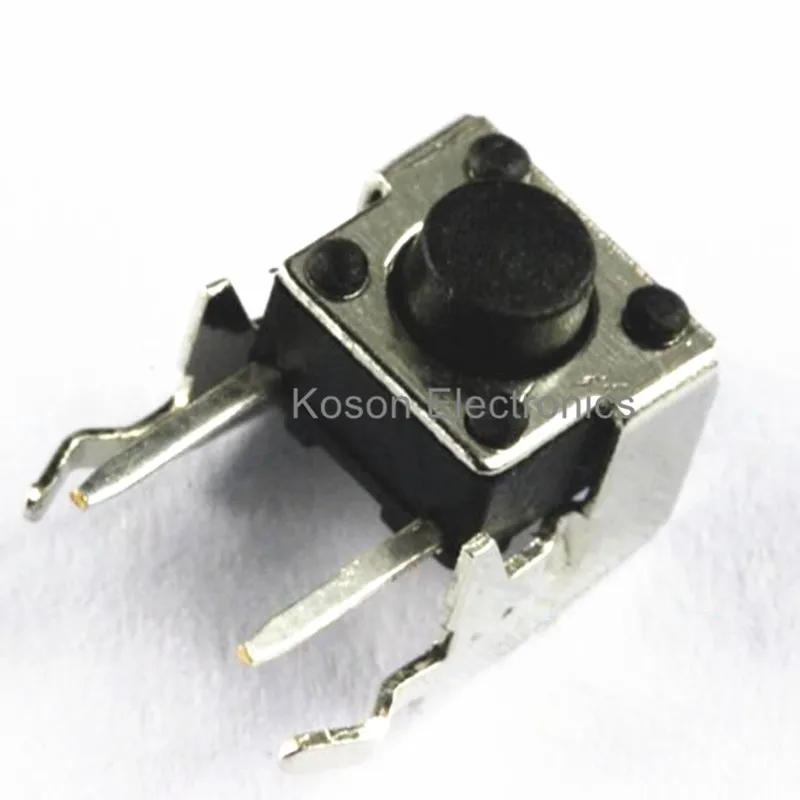 

50Pcs DIP 6*6*5mm Tactile Tact Push Button Micro Switch Momentary Vertical Push