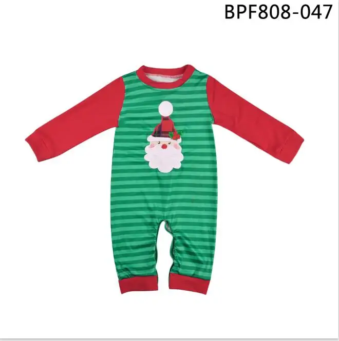 Модная одежда для детей, детская мода Рождественский зеленый горошек для девочек вязаный хлопковый зимний комбинезон для новорожденных эксклюзивная одежда GPF808-237 - Цвет: BPF808-047