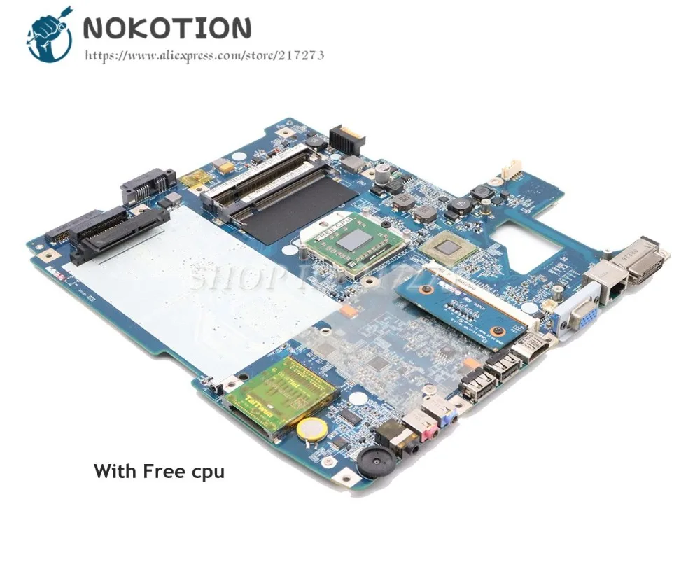 Материнская плата NOKOTION MBARS02001 MB. Ars00001 для ноутбуков Acer aspire 5530 основная JALB0 DDR2 без