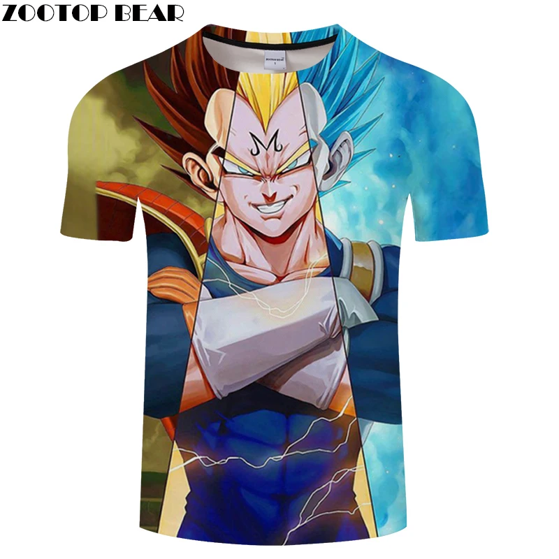 goku shirt dragon ball tees sleeve short streetwear tshirts tops 3d summer shirts clothing