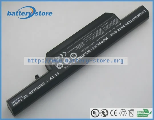 Новые оригинальные аккумуляторы для ноутбуков для W540EU, W550EU, W551SU1, 6-87-W540S-4W42, W155EU, 6-87-W540S-4U4, 11.1 В, 6 Cell
