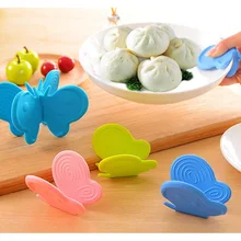 2 шт./лот силиконовые Прихватки термостойкие Пот Держатель Кухня Принадлежности для шашлыков гриля печь для выпечки Инструменты