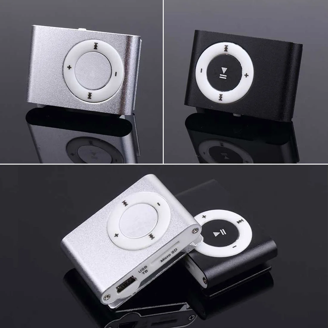 Портативный MP3 плеер мини Клип Водонепроницаемый Спорт музыкальный Walkman Lettore Mp3 с