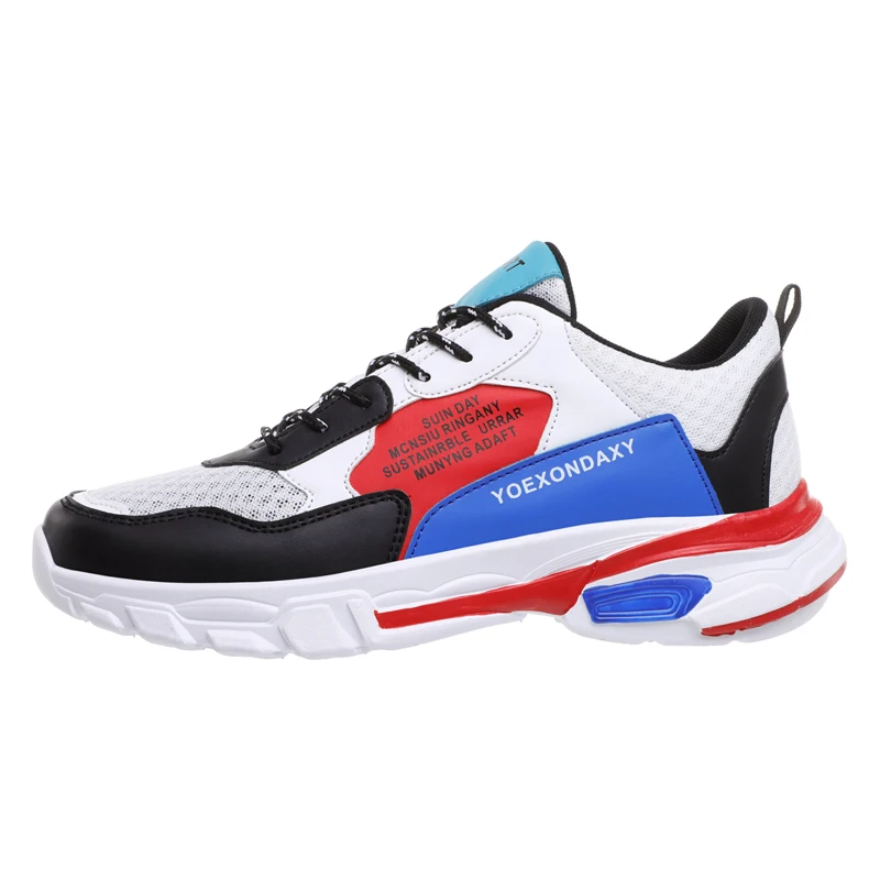 

LeFoche Men Spring Outdoor Breathable Lace-Up Fashion Young Trend Casual Sports Mesh shoes