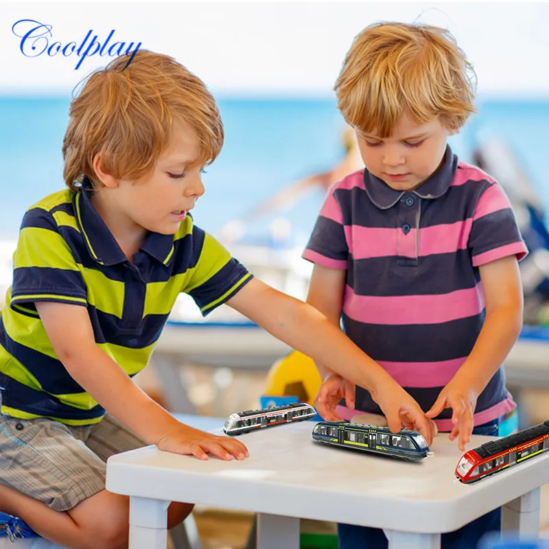 Diecast High-speed Rail Train Model Toy Alloy Simulation Car Miniature Subway Vehicles Metal Educational Toys For Kids Gift Diecast High-speed Rail Train Model Toy Alloy Simulation Car Miniature Subway Vehicles Metal Educational Toys For Kids Gift