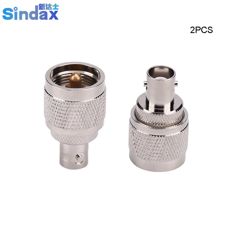 Sindax UHF PL259 штыревые к BNC женским соединителям PL 259 штепсельная вилка женскому