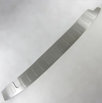

304 Stainless Steel Internal external Rear Bumper Protector Sill Trunk Tread Plate Trim Car styling for Ford Ecosport 2013-2017