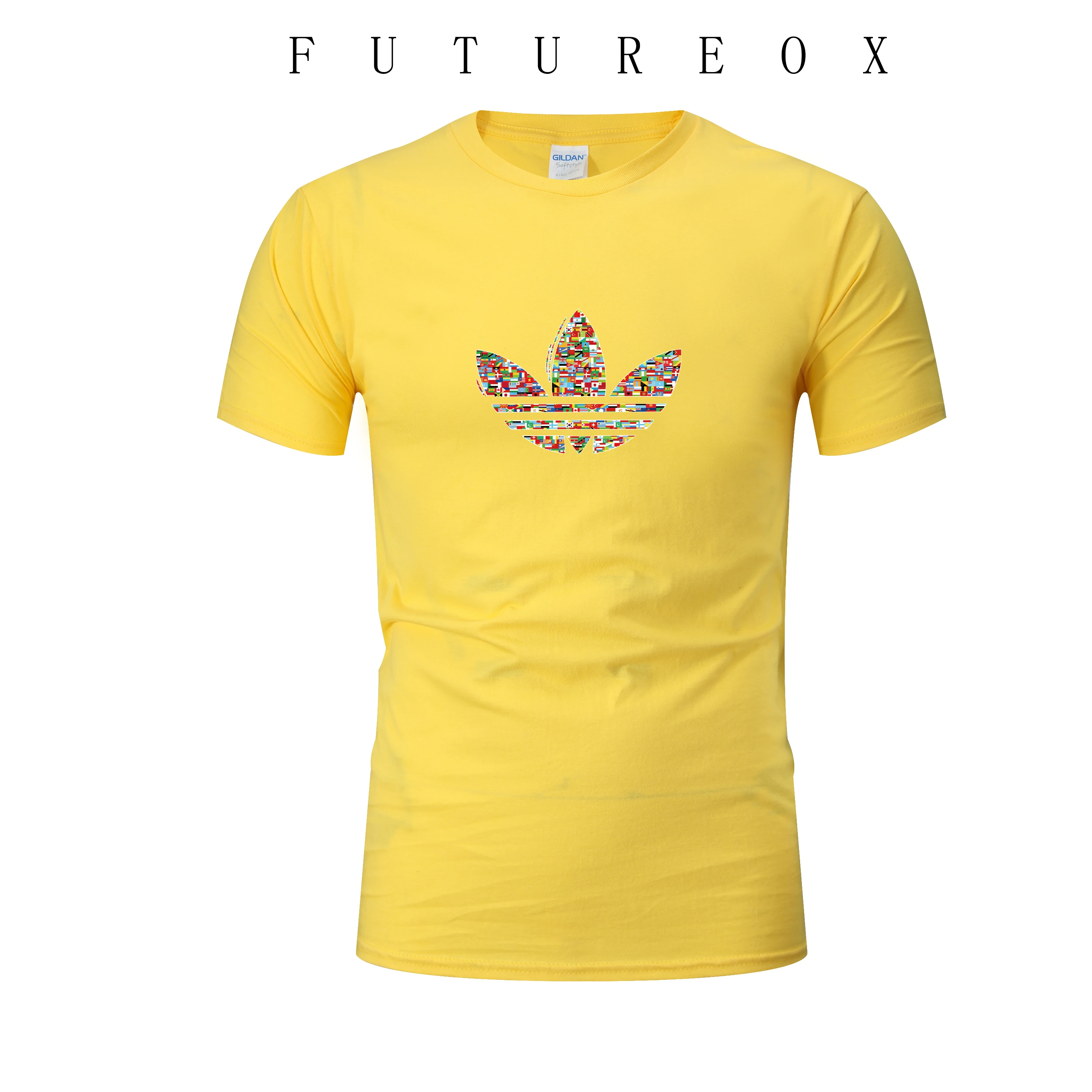 

Short Sleeve 2019 Summer Men's T-Shirt Brand Logo Print T-Shirt Running Fitness Men's Shirt T-Shirt Men's T-Shirt