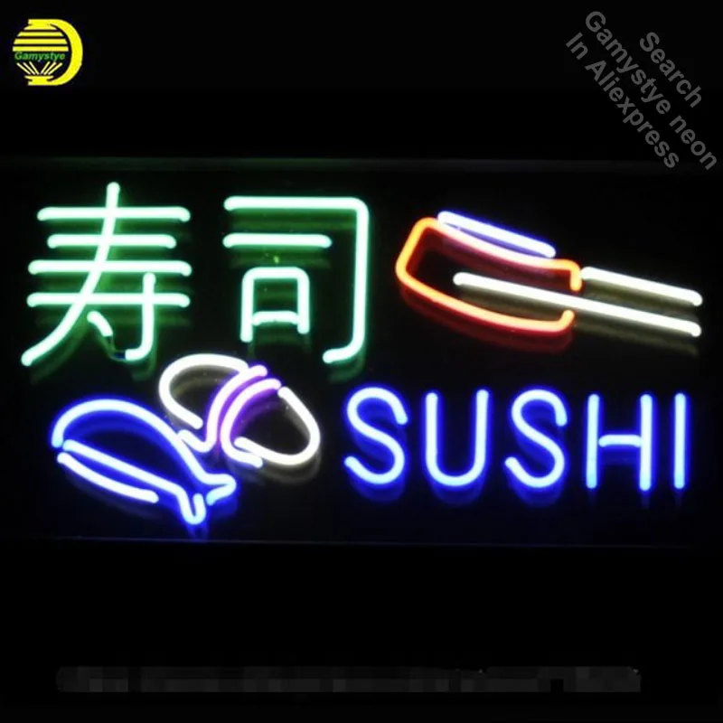 LED Sushi Bar Open Light Sign 32 x 13 inches Multi-Colored LED Sushi Bar Open Light Sign 32 x 13 inches Multi-Colored