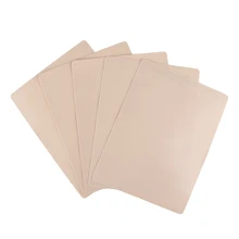 BEAUTY7 5 шт./упак. Перманентный макияж бровей губ 20x15 см заготовки для обучения татуировке Кожи Лист для материалы для швейной машинки комплект