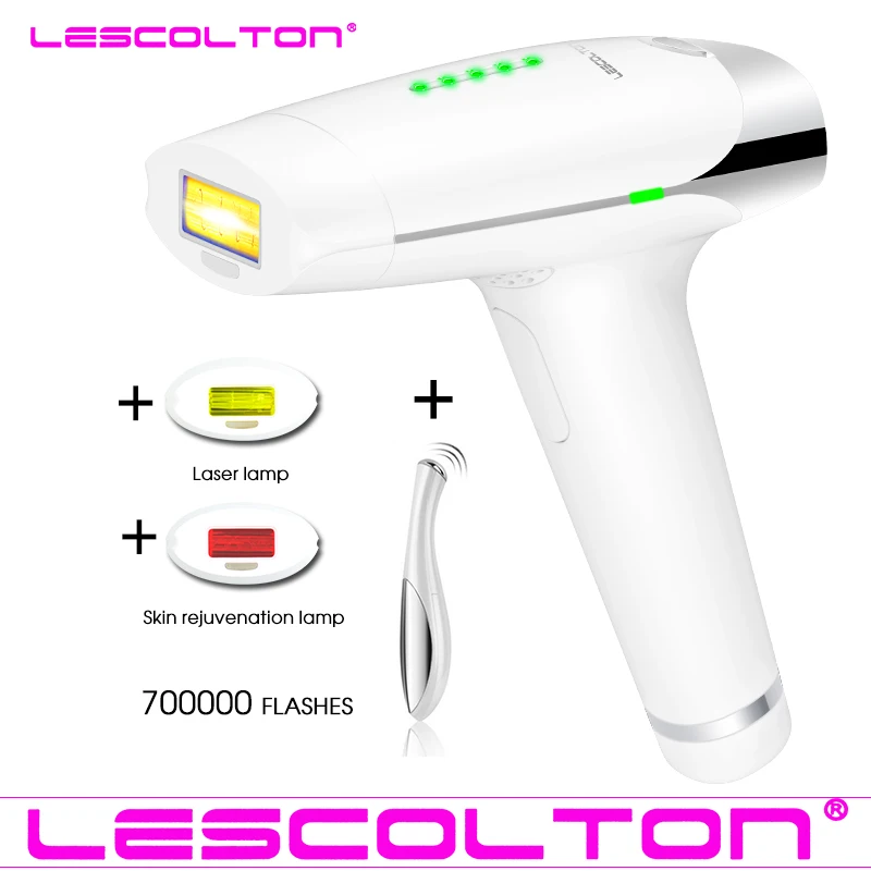 Lescolton 700000 раз лазерная эпиляция машина для тела лица Бикини Женщины постоянная безопасность IPL депилятор бритва инструмент