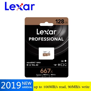 Image 5 - Orijinal Lexar 128GB Micro SD SDXC UHS I Hafıza Kartı kadar yüksek hız 100 M/s Class10 667x cartao de memoria TF/sd Flash Kart
