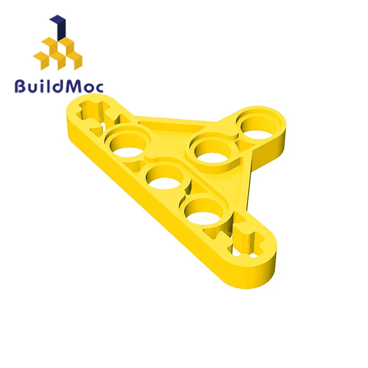 

BuildMOC 99773 2905 Technic Liftarm Triangle Thin Type II For Building Blocks Parts DIY LOGO Educational Creative gift Toys