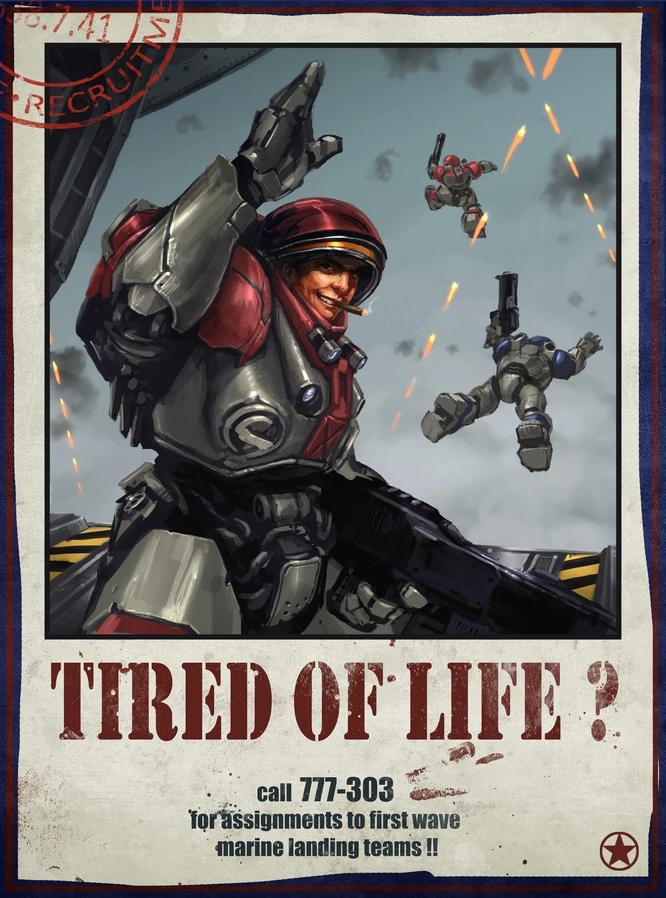 Vintage Sci Fi Movie Collection Trade of Life Poster Retro