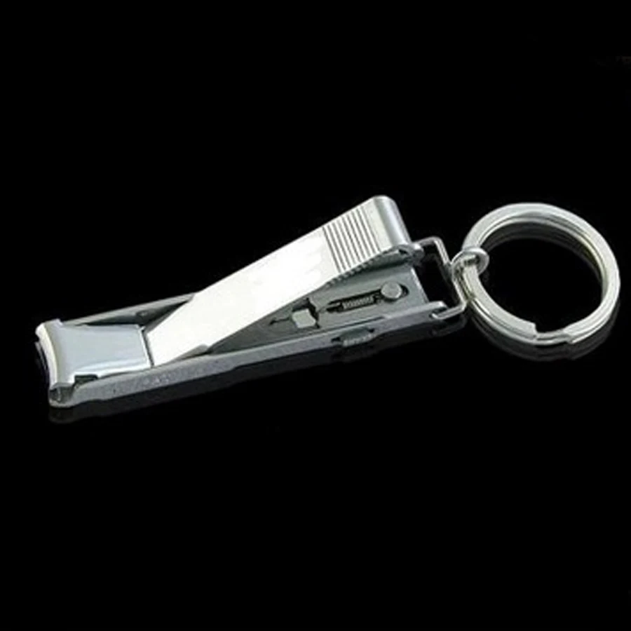 10 Pcs Edc Travel Kit Mini Foldable Stainless Steel Nail Clippers Keychain Outdoor Portable