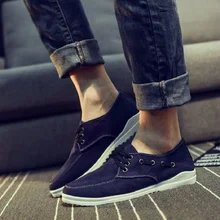 2017 New Solid Color Fashion Men Casual Shoes Hot Sales Brand Men Shoes Canvas Free Ship Breathable Outdoor Shoes Men N01