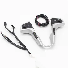 Для hyundai VERNA SOLARIS переключатель кнопки управления звуком звука и музыкой с Bluetooth Телефонная звуковая подсветка