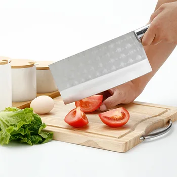 

Kitchen knives household stainless steel choppers all steel handle chopping knife slicing knives ZP12281011