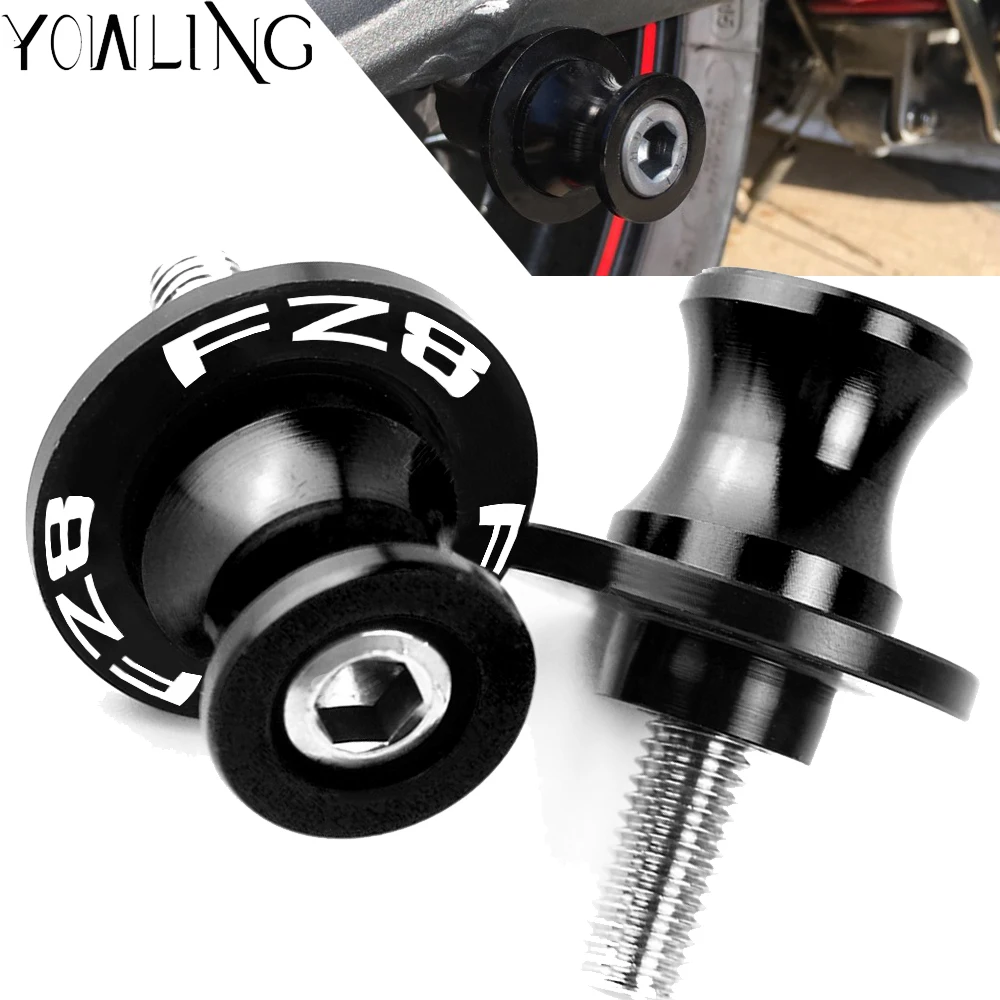 

6mm Aluminum Motorcycle Stand Swingarm Spools Slider Stand Screw For YAMAHA FZ8 2009 2010 2011 2012 2013 2014 2015 2016 2017