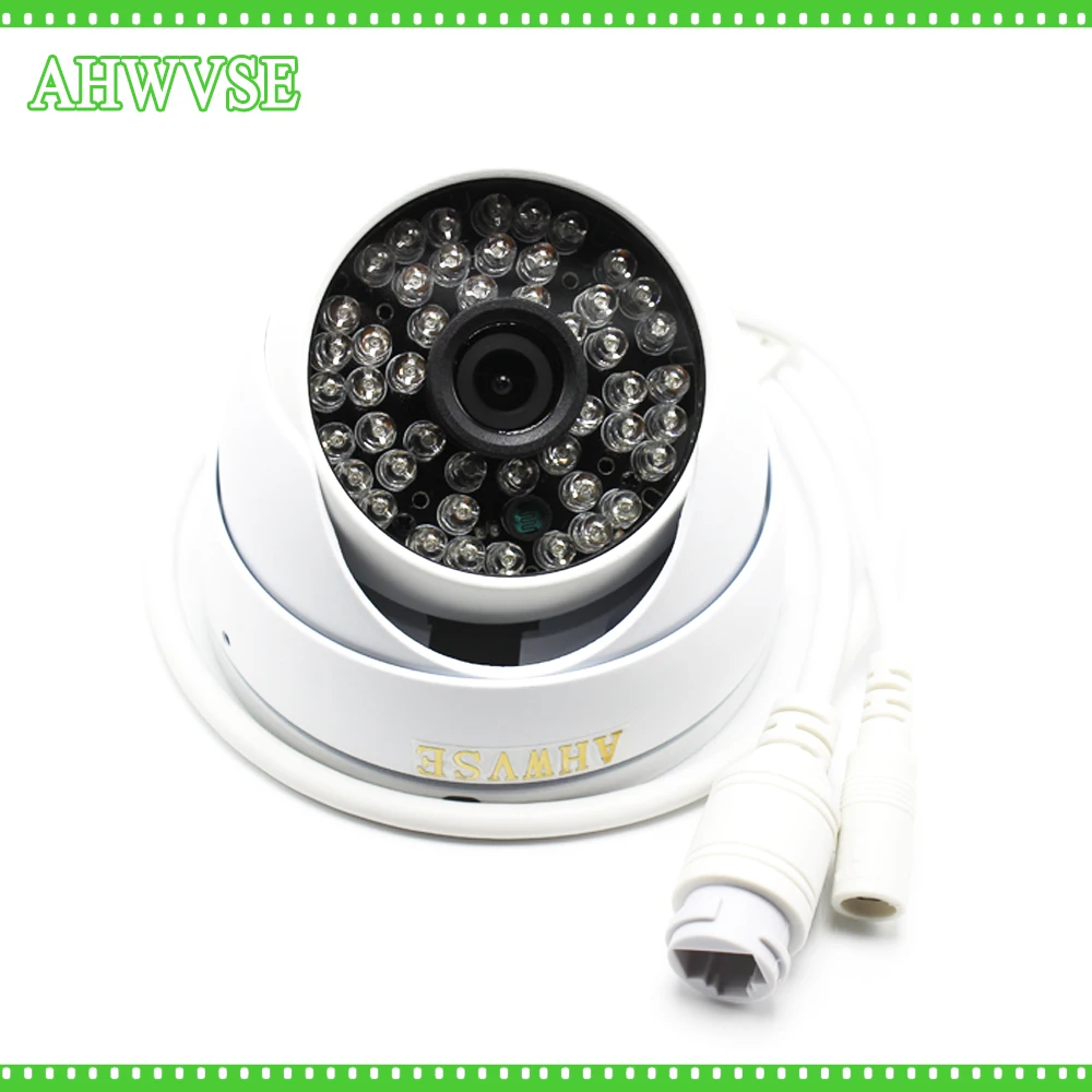 

AHWVSE HD 1080P POE IP CAMERA 1MP 2MP Network Camera 720P 960P Outdoor Indoor Metal IR Dome Camera POE 48V