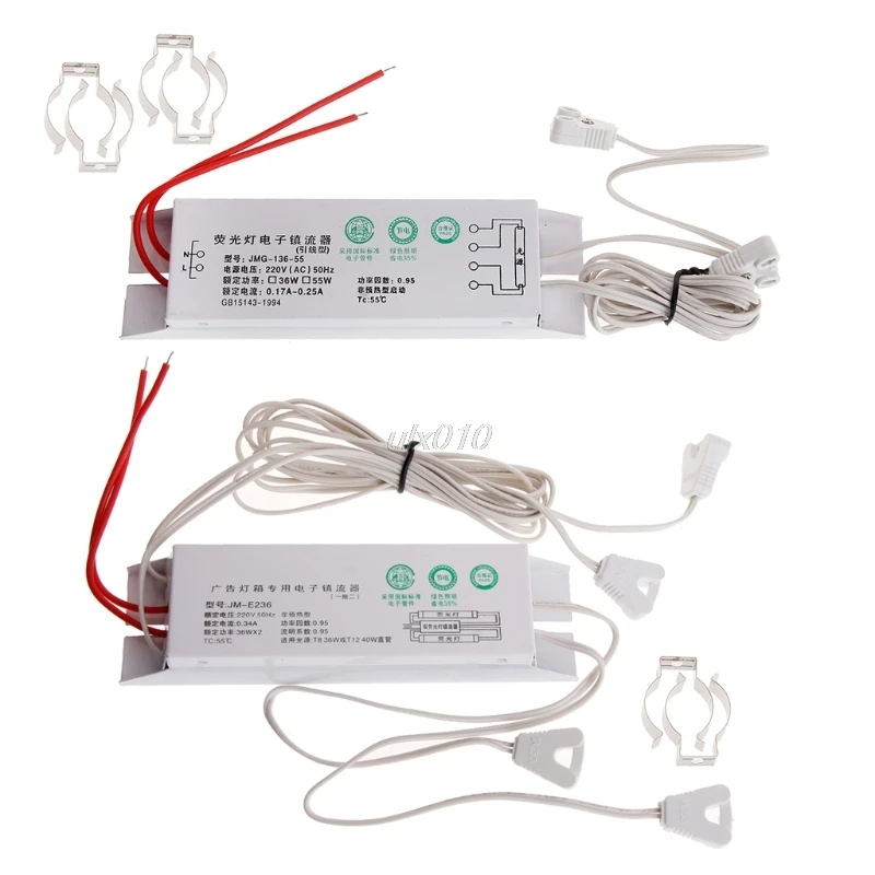 

T8 Electronic Ballasts 18W-36W Universal 220V 50Hz For Neon Lamp Ballast Fluorescent Lamps Rectifier Mar Dropship