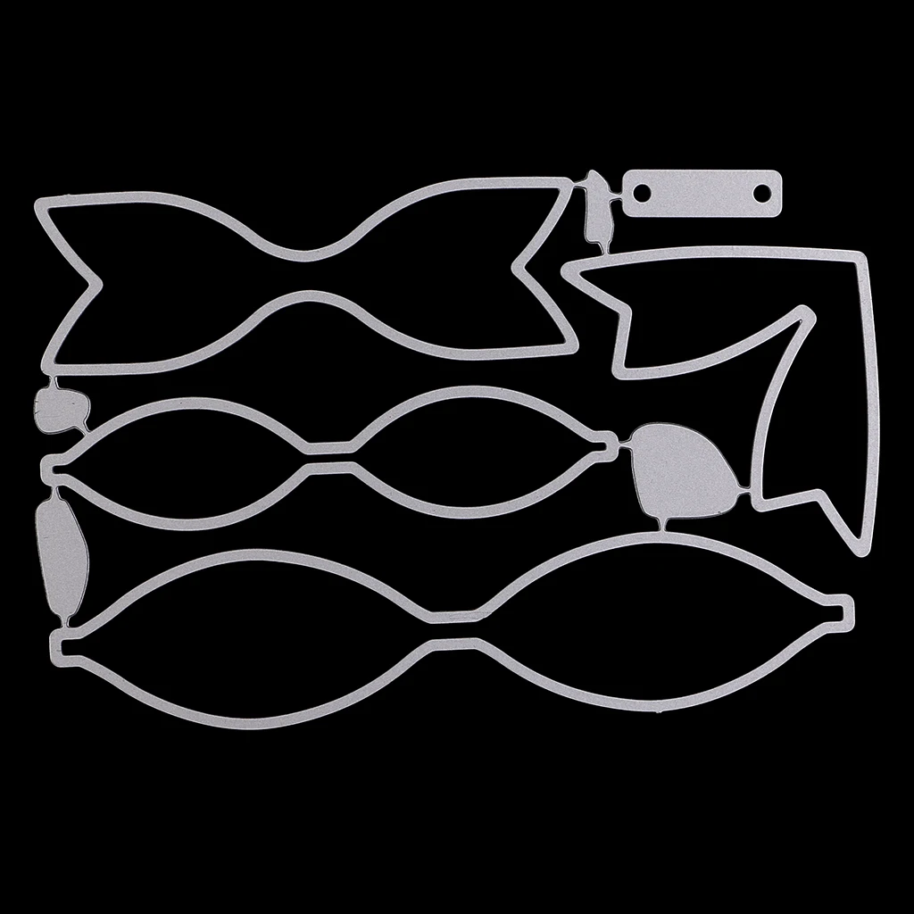 Set Bowknot Bows Metal Cutting Dies Stencils Ribbon DIY Scrapbooking Die Cuts Greeting Card Album Decor Embossing Folder Cut Art