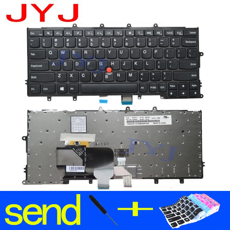 Новая клавиатура для ноутбука IBM Lenovo Thinkpad x240 x240s x240i x230s X230 с прозрачной защитной