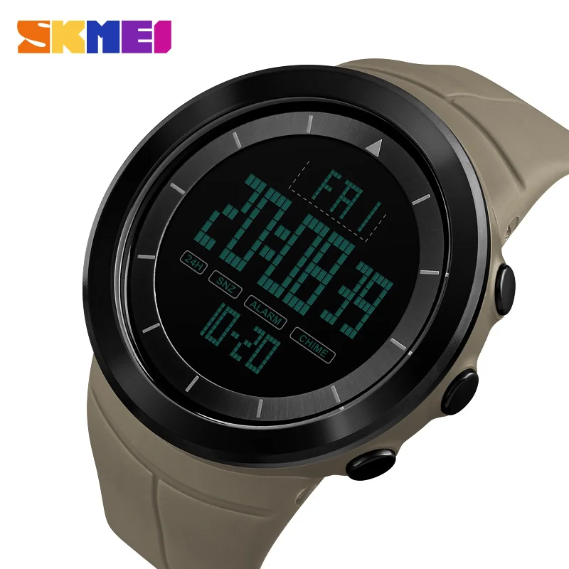 SKMEI Sports Watches Waterproof Chrono Multifunction Digital Watch Men Fashion Stainless Steel Military Wrist Watch Relogio