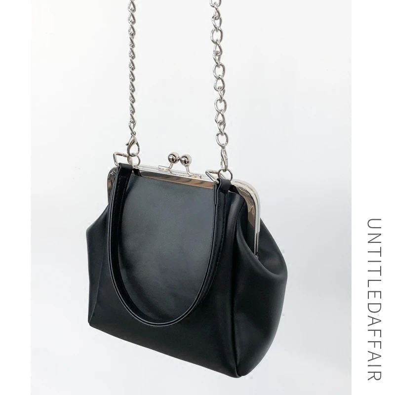 Женская мини-сумка в простом стиле из искусственной кожи, модная маленькая сумка на застежке, винтажная сумка через плечо, Женская винтажная сумка zhongcui8