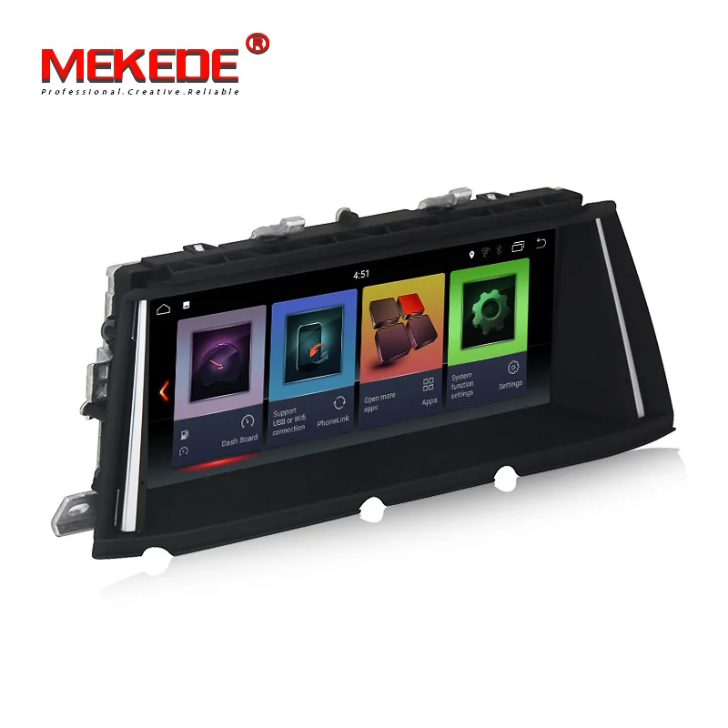 MEKEDE Car Multimedia player 6 Core Android 8.1 Car dvd player For BMW 7series F01 F02 CIC NBT system GPS navigation WIFI BT