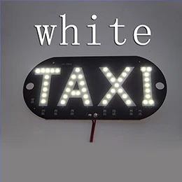 1pc LED Taxi Panel carlight Signal Light Windscreen Cab indicator inside Lamp Windshield Lamp 12V - Цвет: white