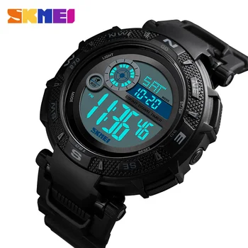 

SKMEI Luxury Brand Men Military Sport Watches Men's Digital Digital Clock PU Waterproof Wrist Watch relogio masculino 1467