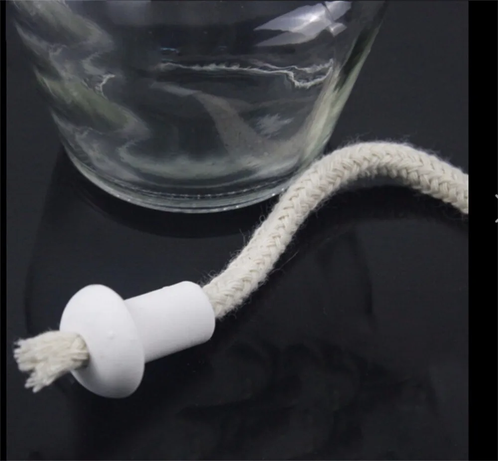 1M Long Cotton Wick Burner For Oil Kerosene Alcohol Lamp Torch Wine Bottle Chemistry Product Accessory | Канцтовары для офиса и