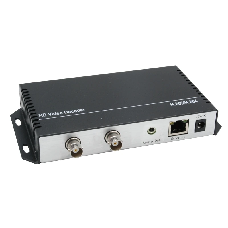 HD 3G IP SDI декодер потоковая передача на видео аудио H.265 H.264 HTTP RTSP RTMP UDP HLS