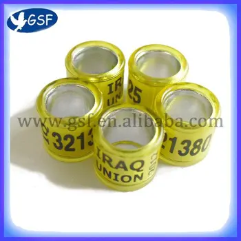 

Aluminium with Plastic Pigeon Ring