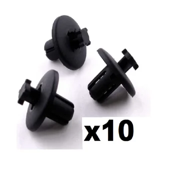 

10x 8mm Plastic Trim Clips For Citroen C3 C4 C5 C8 Wheel Arch Lining Splash Guards