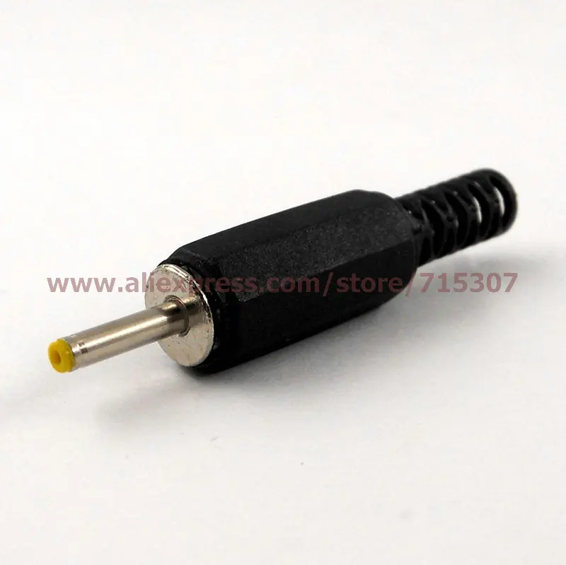 

PHISCALE 30pcs DC Power Connector female plug 2.5mm x 0.7mm Adapter Plastic Handle Yellow Head